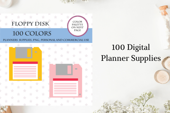 100 Floppy Disk Clipart: A Nostalgic Design Resource for Modern Creatives