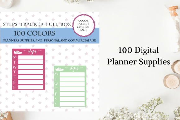 100 Full Box Weekly Steps Tracker: A Practical Tool for Tracking Progress and Goals
