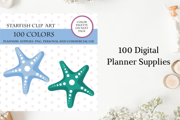 100 Starfish Clipart, Starfish Graphic: A Versatile Resource for Modern Creators
