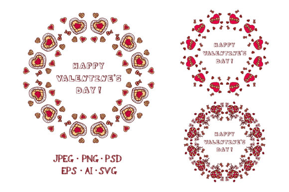 3 Valentine Wreaths: A Versatile Design Solution for Saint Valentine’s Day