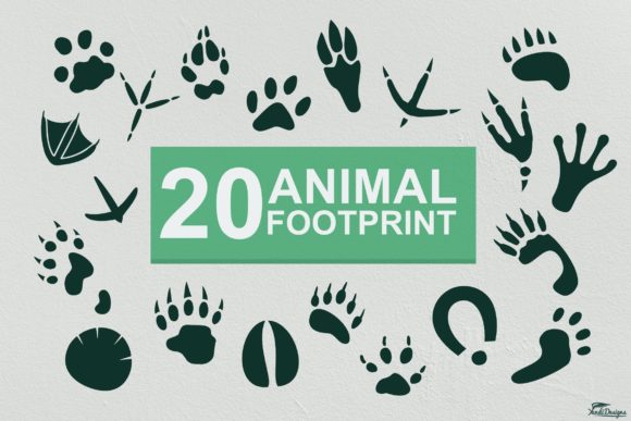 Animal Footprints Vector: A Versatile Resource for Designers and Creators