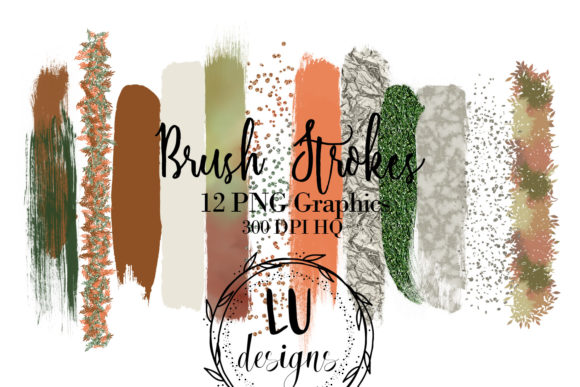 Fall Brush Strokes Overlay Clipart: A Versatile Design Asset for Creative Projects