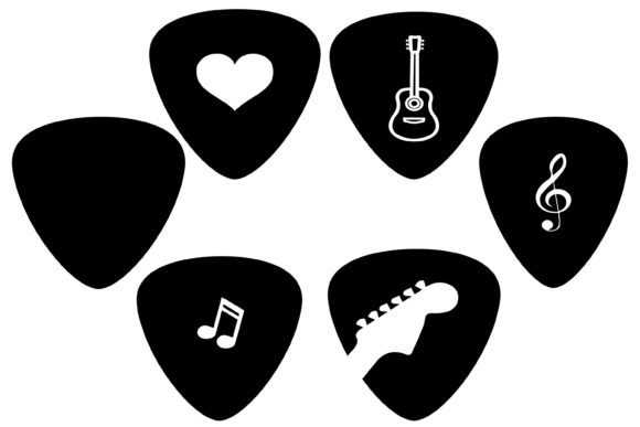 Guitar Pick Clipart: A Versatile Asset for Designers, Creators, and Entrepreneurs
