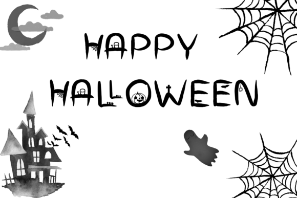 Halloween Font for Spooky Designs