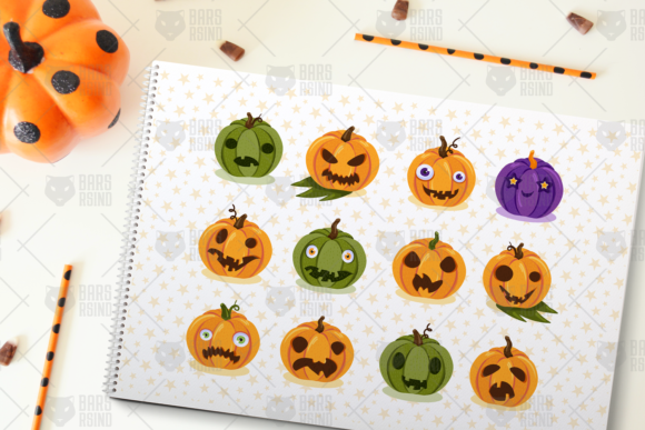 Halloween Pumpkins Set: A Versatile Vector Collection for Creative Projects