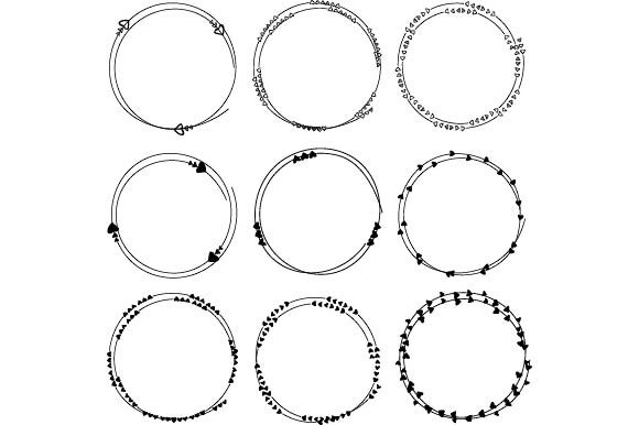 Hand Drawn Heart Frame Clipart: A Versatile Design Element for Creative and Professional Use