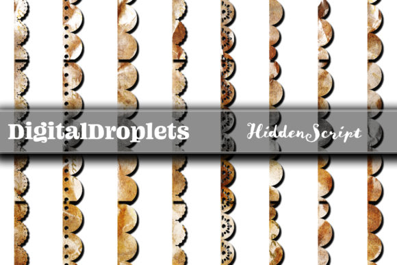 Hidden Script on Parchment: A Timeless Design Element for Creative Projects
