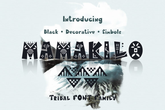 MamaKilo: A Unique Decorative Font for Creative Expression