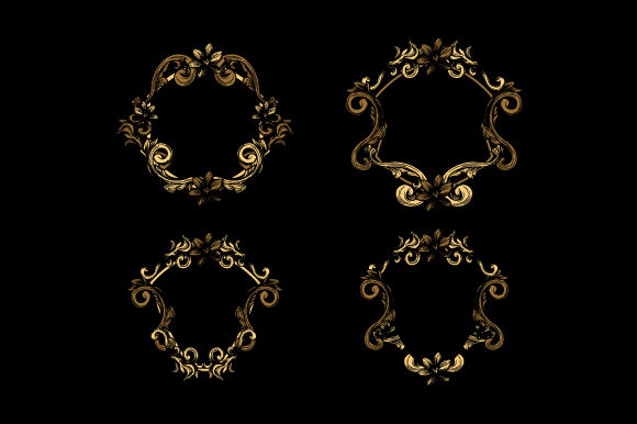 Ornament Badges for Elegant Branding