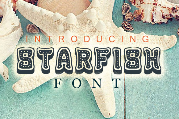 Starfish: A Fun and Interesting Decorative Font