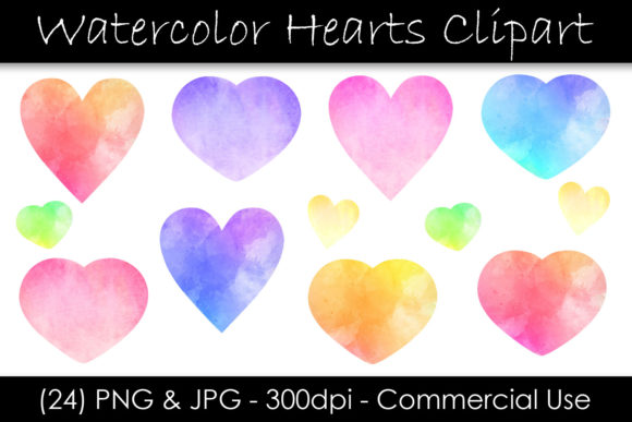 Watercolor Heart: A Versatile Design Asset for Creative and Professional Projects