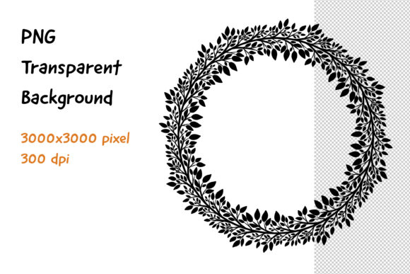 Wreath Frame Black and White -10: A Versatile Tool for Creative Projects